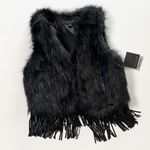 Marc New York  Faux Fur Fringe Vest Size XL NWT Photo 4