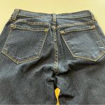 NYDJ  Womens Size 4 Blue Dark Wash Denim Jeans Straight‎ Tummy Tuck Five Pockets Photo 8