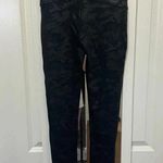 Spanx  Faux Leather Camo Leggings in Matte Black Camo Photo 3
