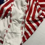 Xhilaration  USA RED WHITE BLUE One Piece Swimsuit LARGE PATRIOTIC Photo 4