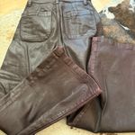 FAVORITE DAUGHTER Mischa Pant in Cape Town‎ Brown Gloss Wide Leg Size 25 Photo 6