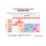 Brand New True Kind Women's Size 3XL Chai Convertible Strapless Bandeau Bra Brown Photo 2