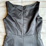 Kay Unger  Dark Charcoal Gray Beaded Floral Formal Dress Size 6 Photo 9