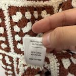 Marine layer  Archive Cora Crochet Tank Brown Cream XS Photo 4