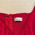 Hollister  Red Bishop Sleeve Sundress for Cocktail Nights Photo 1