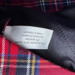 Lane Bryant  NWT The Perfect Drape Red Plaid Wide Leg High-Rise‎ Trousers Size 26 Photo 9