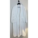 LUNYA Spa Terry Robe in Sincere White Size X Photo 2