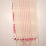 Free People NWT  Gemini Plaid Blanket Scarf in Petal Photo 3