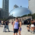 Amazon Low-rise Purple Sequin Skirt Photo 1