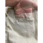 Jordan Vintage  Linen Shirt Womens 18W Button Front Pocket Collar Short Sleeves Photo 2