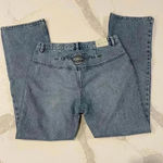 Vintage Rare y2k Harley Davidson Low Rise Jeans Tailbone Embroidery Women’s 10 Blue Photo 0