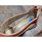 Adrienne Vittadini  Orange Clarity Espadrilles Shoes 7.5M Sandals Wedge Platform Photo 3