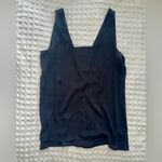 EXPRESS  Black Sleeveless Cut-out V-neck Top Photo 2