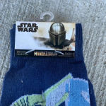 Star Wars  Baby Yoda Mandalorian Socks NEW Photo 1