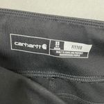 Carhartt Leggings Fitted Stretch Utility Pants Women Size XS Black Side Pockets Photo 6