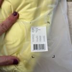 Rains Loop W Vest Puff Jacket Yellow Straw Water Resistant XS Photo 2