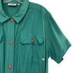 Passanger Made To Roam Jumpsuit Romper Utility Cargo Safari Green Size XL Photo 2