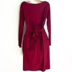 NWT Pretty Garden Women’s Casual Bodycon Party Dress Pullover Long Sleeve Large Red Photo 4