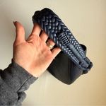 Altuzarra Leather Bull Rope Ghianda Knot Tassel Navy Leather Hobo Bag, Navy Photo 6