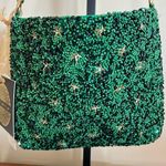 From India To You | Green Beaded “Go Team” Shoulder Bag Gold Photo 9