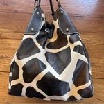 Attention Giraffe print handbag shoulder bag Photo 12
