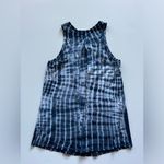 Lululemon athletica All Tied zip Tank Shibori Square Ocean Air True Navy Photo 1