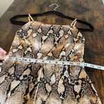 Windsor snake print low back jumper Photo 7