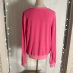Wildfox Pink Kiss Graphic Baggy Beach Jumper Sweatshirt Medium Photo 1