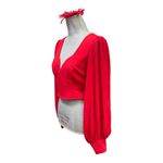 Here Comes the Sun  CROP TOP RED
Lined size S Photo 4