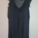 Olsenboye  Black Sheer Tunic Top Photo 0