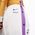 NWT NIKE X AMBUSH Womens track pants LA Lakers warmup tear away $200.00 tags XS Gold Photo 3