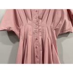 Anthropologie Exquise  Tobie Colorblocked Dress Pink Combo Sz Medium Petite Photo 2