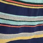 Anthropologie  MOTH LUCA KNIT WOOL BLEND NAVY STRIPED LONG SLEEVE DRESS MEDIUM Photo 9