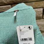 Free People Golden Hour Midi Skirt Aqua Malachite Large NWT Green Photo 7