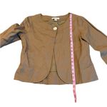 Coldwater Creek 3/$15  linen blend cropped jacket Photo 1