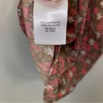 Banana Republic Brown Coral Pink Off White Warm Neutral Floral Print Tank Top S Photo 6