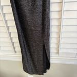 Liz & Sara Black Shimmer Stitch Maxi Dress Size‎ Large Photo 3