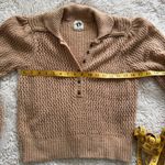 We The Free  Snowdrift Henley Camel Knit Sweater Photo 5