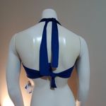 Bleu Rod Beattie NWT  Blue Halter Bikini Top (6) Photo 3