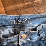 Rue 21 Bundle Distressed Blue Jean Shorts with Lace Accents Photo 1