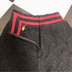 Maje Jispe Mini Plaid Asymmetrical Wrap Skirt Black & Red Stripe Preppy Punk S Photo 7