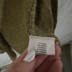 Eileen Fisher  Green Wool, Mohair, Cashmere Open Front Cardigan Size Small Petite Photo 3
