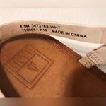 Frye leather white flat sandals ankle strap thong sandal size 8.5 M Photo 7