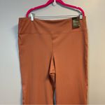 Gap Leggings Rose Pink GapFit Studio Ribbed Sky High Flare Leggings Sz XXL NWT Photo 3