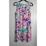 Lilly Pulitzer Blythe Dress Small Casa Azul Multicolor Floral Tropical Beach Photo 4