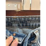 Old Navy  OG Straight High Rise Jeans Secret Slim Pockets Light Wash‎ Distressed Photo 4