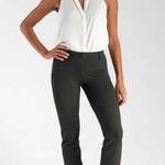 Betabrand Charcoal Gray Pull On Dress Pants Yoga Pants - Size Large - Mid Rise Photo 0