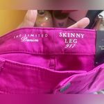 The Limited  Vibrant Pink Skinny Jeans Photo 2