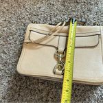 Rebecca Minkoff Bowery leather convertible crossbody dog leash flap bag almond Photo 8