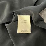 L'Agence  Gianne Black Open Bell Sleeve Silk Blouse, Sz S Photo 14